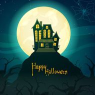 Vector Scary Halloween Design N8