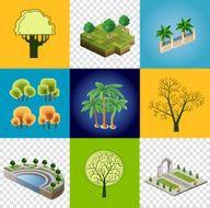 Set of images