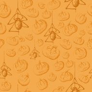 Halloween seamless background N21