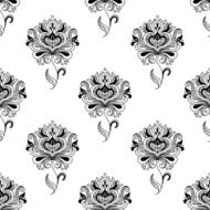 Paisley seamless floral pattern N2