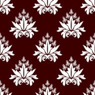 Paisley seamless floral pattern N9