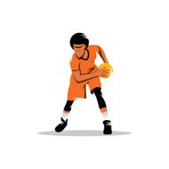 Basketball vector sign N2