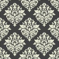 Geometric arabesque pattern with a diamond lattice