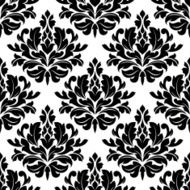 Retro damask seamless pattern