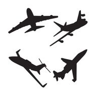 Airplane Silhouettes N7