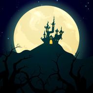 Vector Halloween Background N18