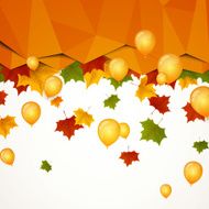 Vector autumn leaves N4