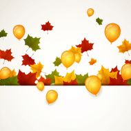 Vector autumn leaves N6