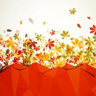 Vector autumn leaves N8