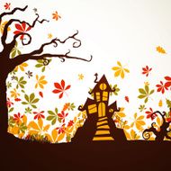 Vector Halloween Background N20