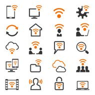 Communication icon set N24