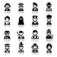 Icons set people N2