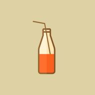 Milk Drink Flat Icon