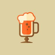 Cappuccino Drink Flat Icon