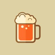 Beer Food Flat Icon