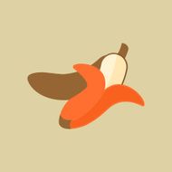 Banana Food Flat Icon