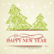 New Year card N19