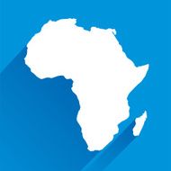 Blue Africa Icon
