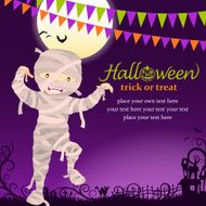 Halloween mummy party N2