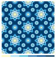 Seamless wallpaper patterns - floral series N5