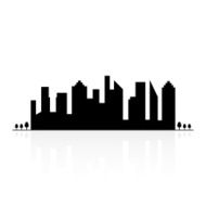 Building silhouettes N34