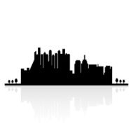 Building silhouettes N39
