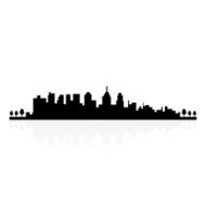 Building silhouettes N40