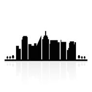 Building silhouettes N41
