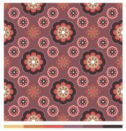 Seamless wallpaper patterns - floral series N7