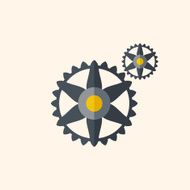 Gear Flat Icon