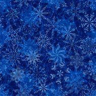 Seamless Christmas pattern with snowflakes
