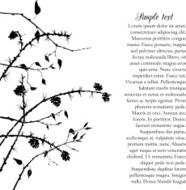 silhouettes of tree branches N3