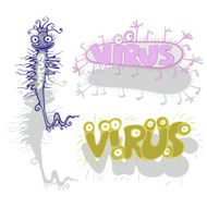 Virus Caricature