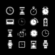Set icons of clock