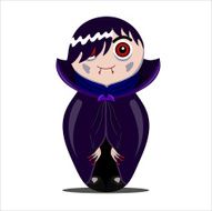 Nested doll vampire Halloween