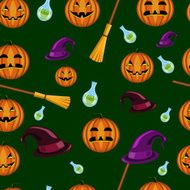 Halloween seamless pattern N60