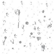 drops on the glass