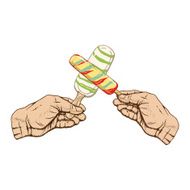 popsicles in hand