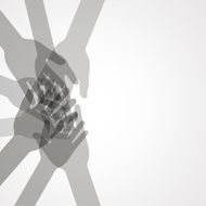 concept hands unity N2