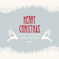 merry christmas snow background