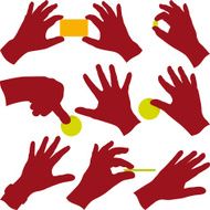 hands at work