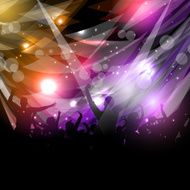 Party crowd background N2