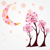 Autumn Tree Vector Illustration N3