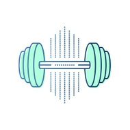 Dumbbell Symbol