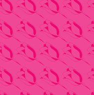 Seamless pink background with tulips