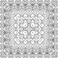 Abstract pattern contours N2