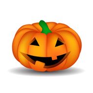 Halloween Background with Pumpkin Vector Illustration N27
