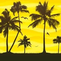 Palm Tree Scene N2