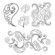 Vector Deco Abstract Elements N17
