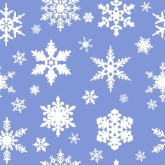 Seamless snowflakes pattern N12